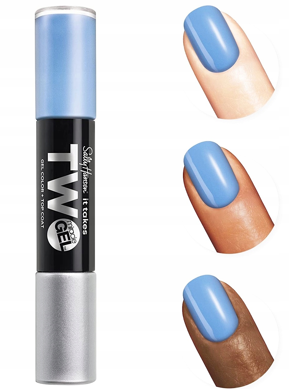 Sally Hansen Miracle 960 Sugar Fix 7,5 Ml Żelowy Lakier Do Paznokci 2 W 1