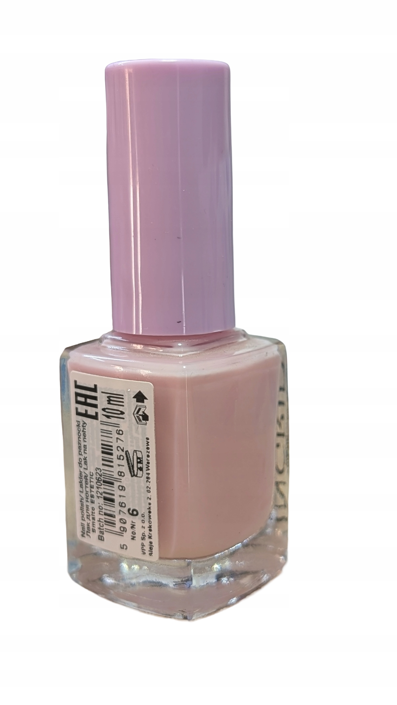 Ingrid Lakier Do Paznokci Estetic 006 Pudrowy Róż 10 Ml