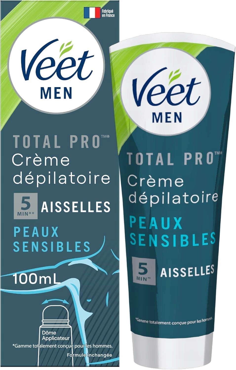 Krem Do Depilacji Pach Veet Dla Mężczyzn O Wrażliwej 100 Ml