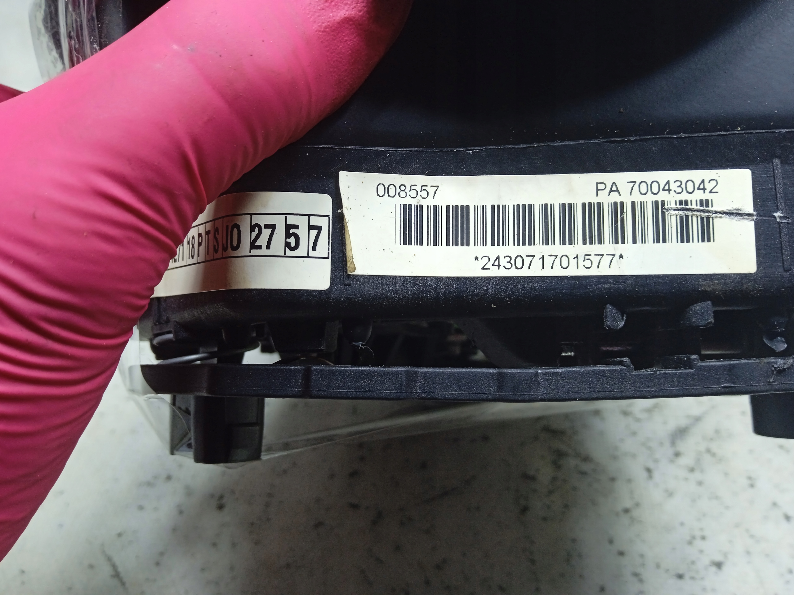 AIRBAG PODUSZKA POWIETRZNA KIEROWCY 07354104460 FIAT GRANDE PUNTO