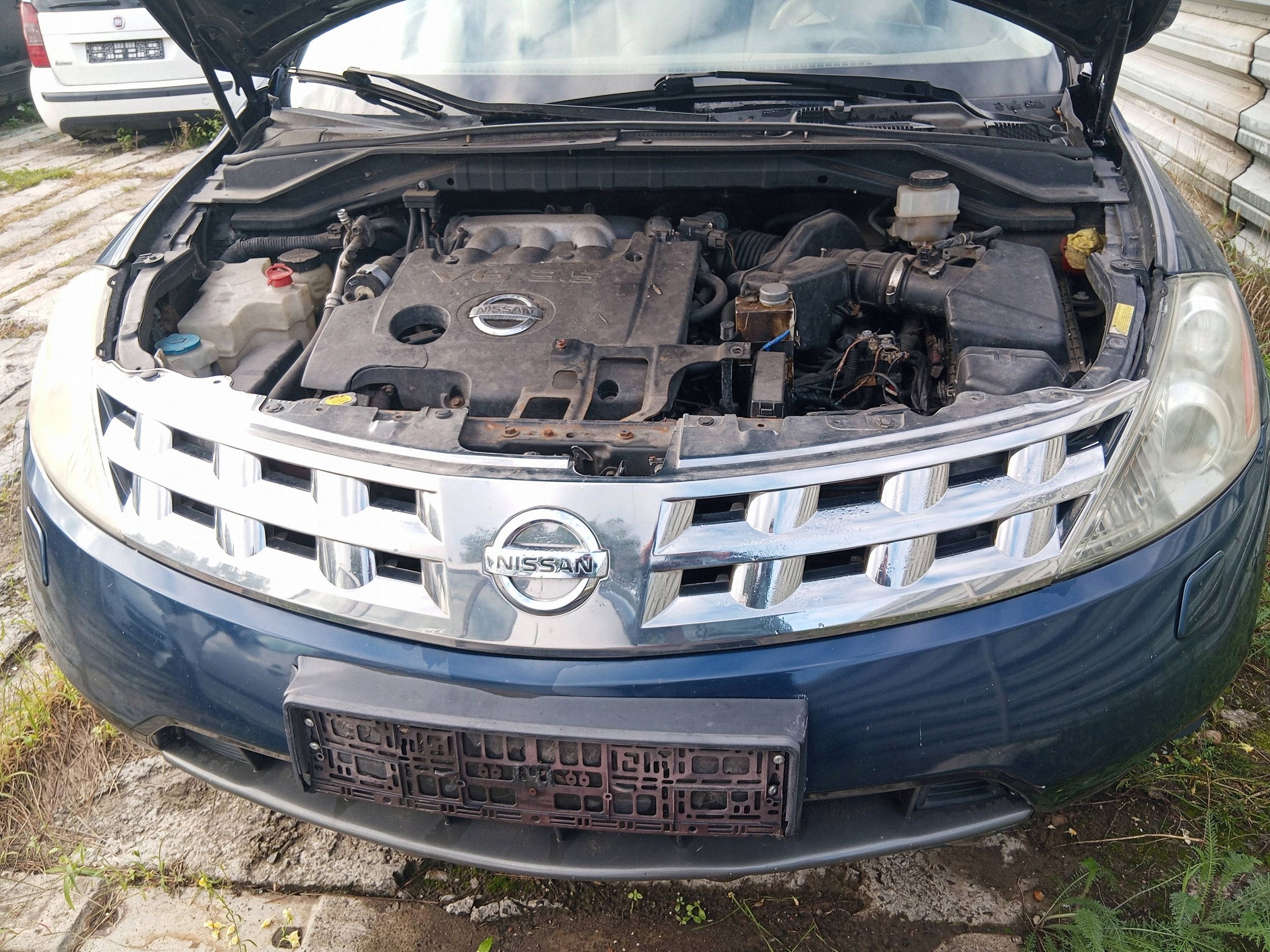 Atrapa chłodnicy grill Przód Nissan Murano Z50 chrom