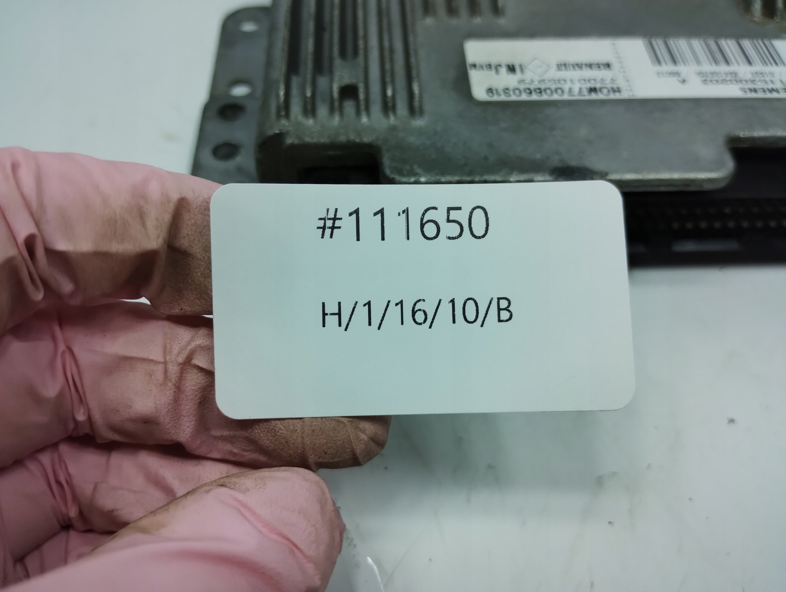 RENAULT MEGANE I 1.6 KOMPUTER STEROWNIK SILNIKA 7700105979