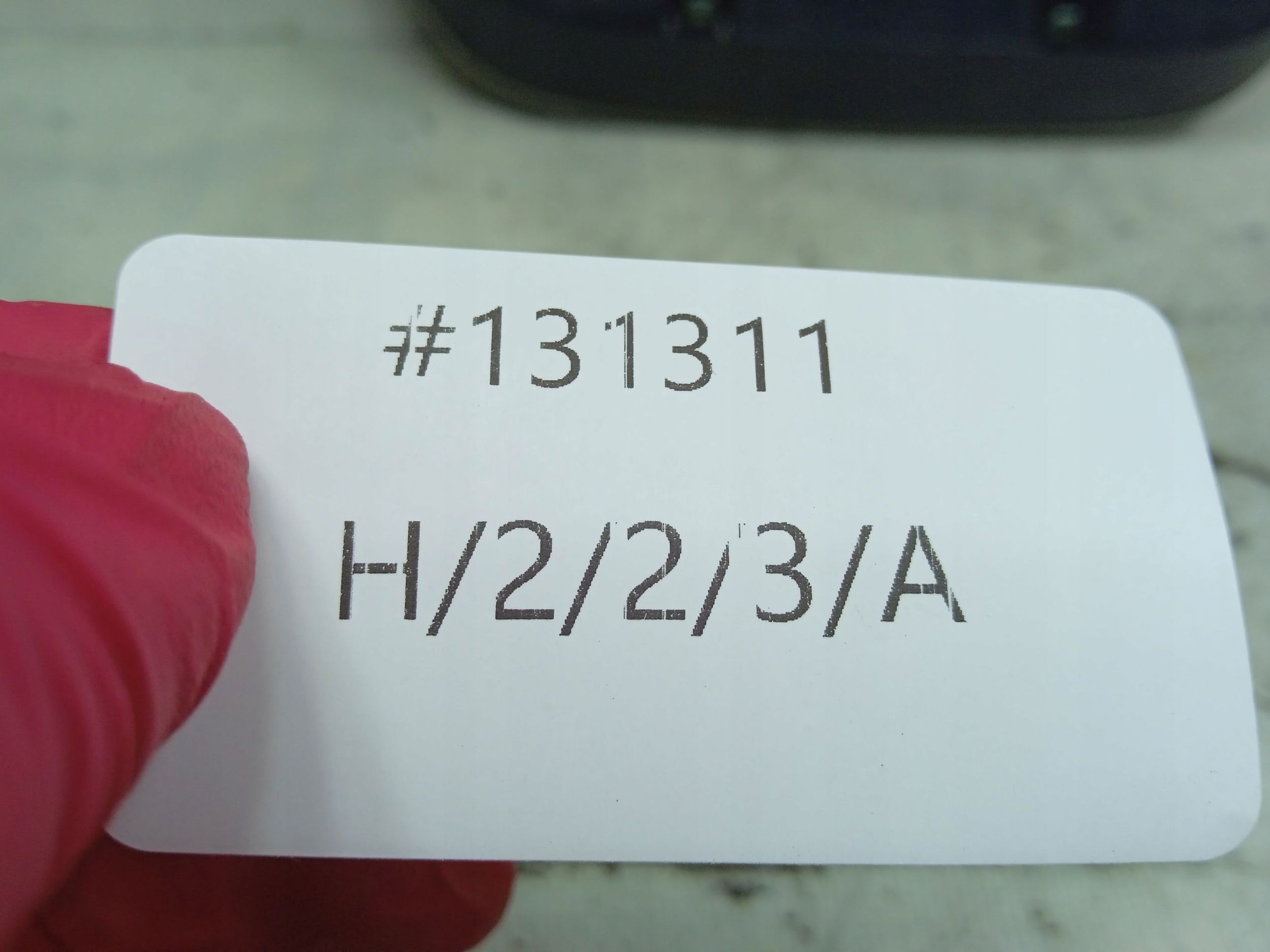 Peugeot 207 2013 Emblemat / Znaczek