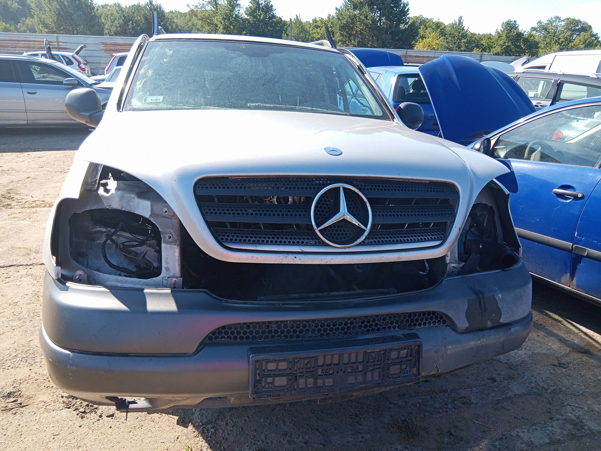 Atrapa chłodnicy grill Mercedes ML W163