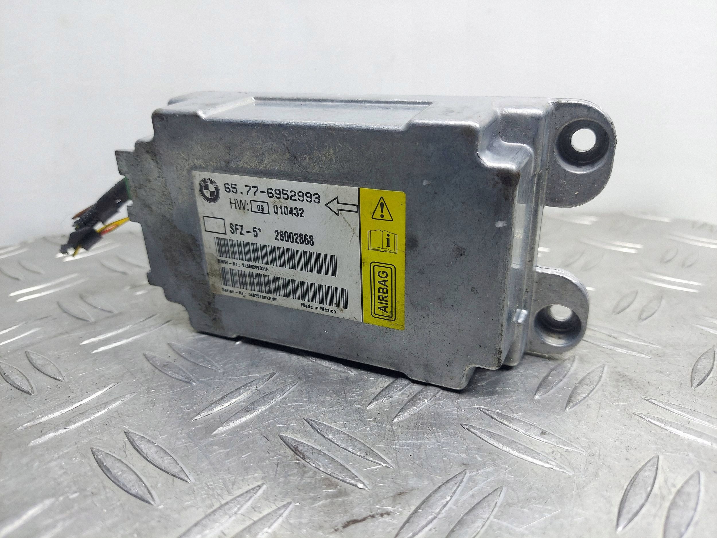 STEROWNIK MODUŁ AIRBAG BMW E60 E61 6952993