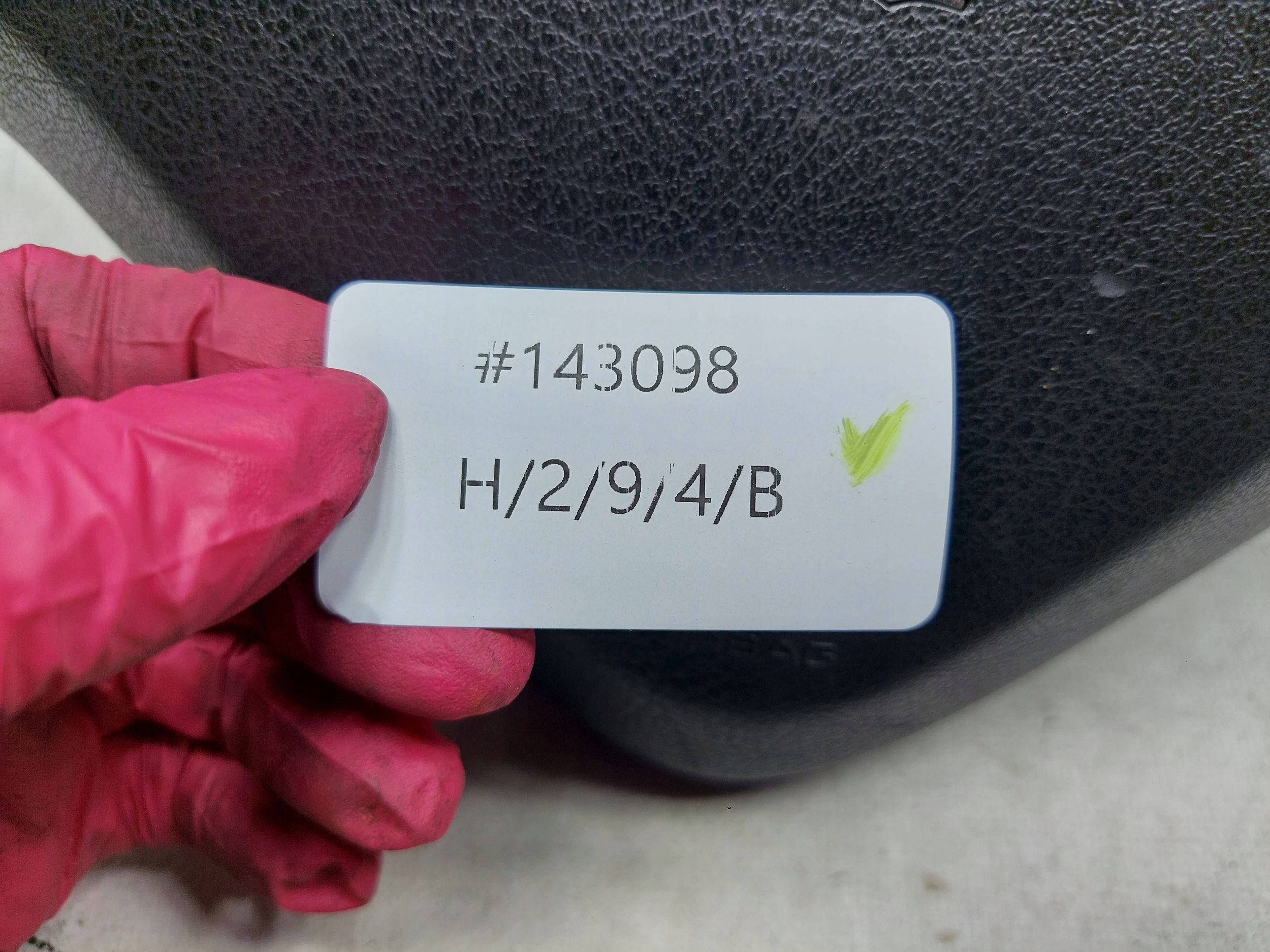 AIRBAG PODUSZKA POWIETRZNA KIEROWCY 96500674ZD PEUGEOT 207