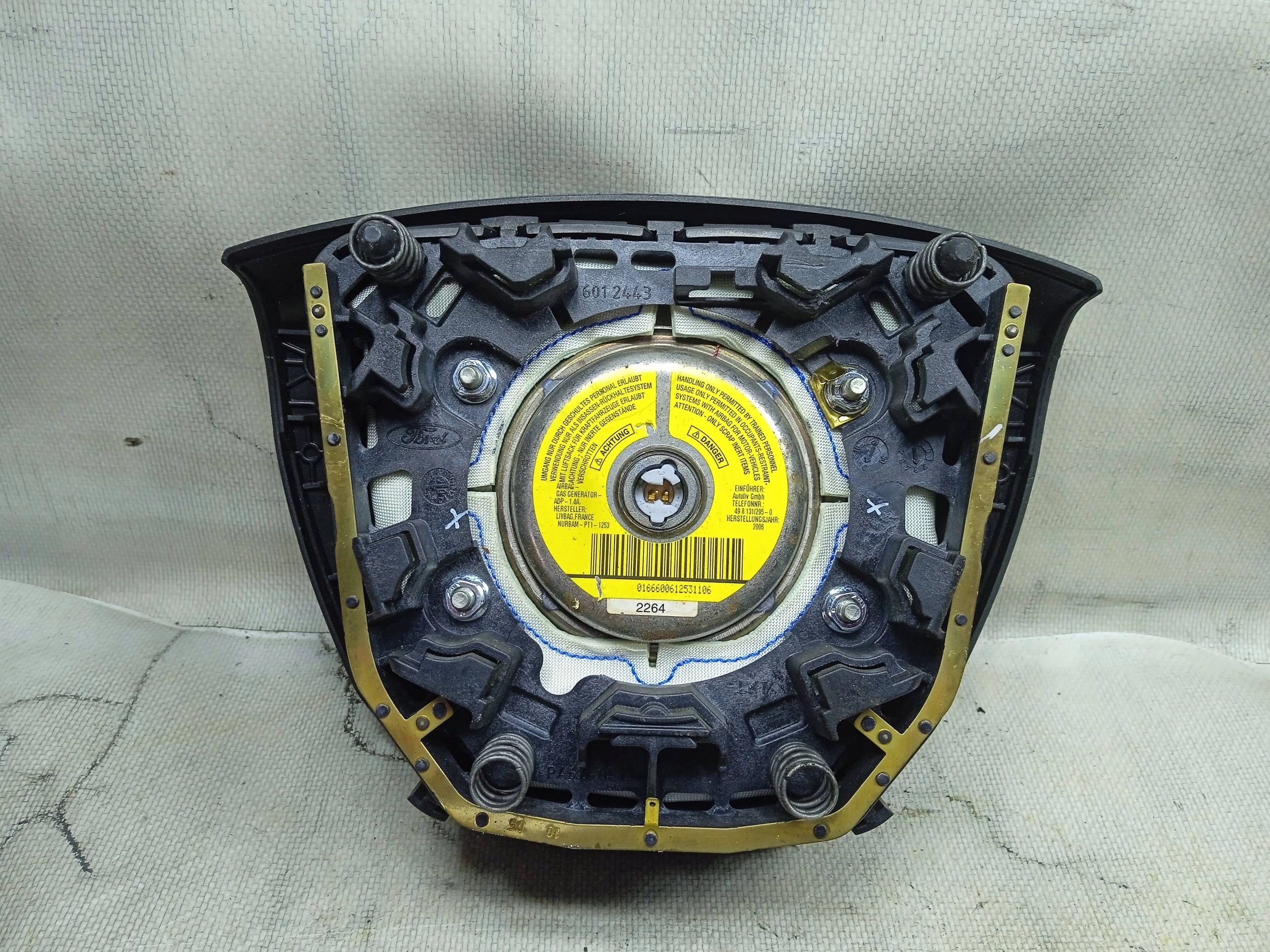 AIRBAG PODUSZKA KIEROWCY 6012443 FORD FOCUS C-MAX