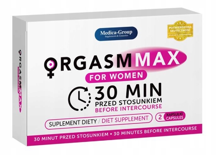 Większe Libido Lepszy Orgazm dla Kobiet Na Podniecenie 2 kaps.