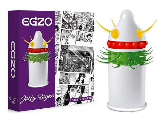 EGZO 6szt Stymulujące Kolce Wypustki 2X soft 4X medium