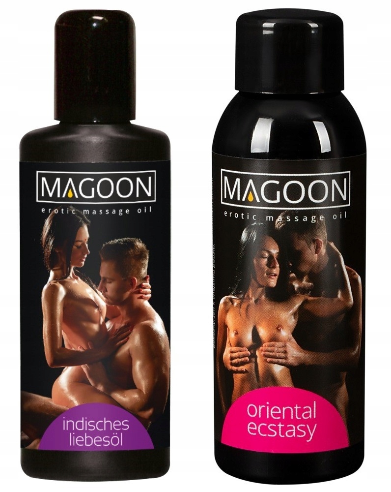 2x 100ml Olejek Do Masażu Erotycznego Magoon Indian Masage Oriental Ecstasy