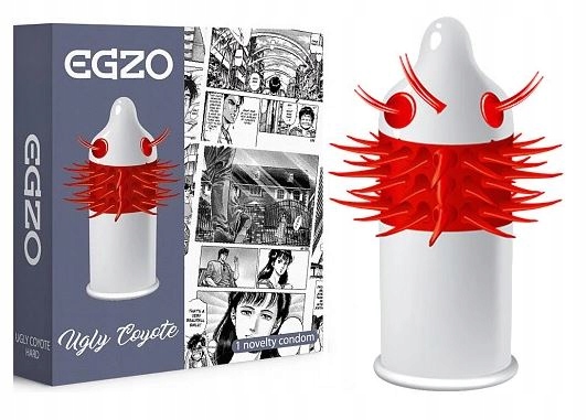 EGZO 6szt Stymulujące Kolce Wypustki 2X soft 4X medium