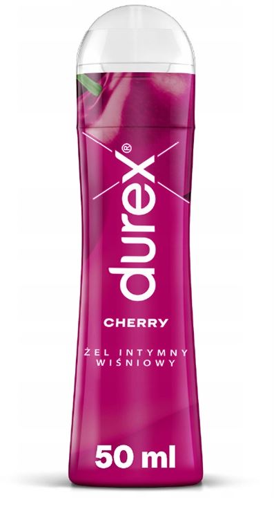 2X Durex Cherry 50Ml Żel Intymny Nawilżający Wiśnia
