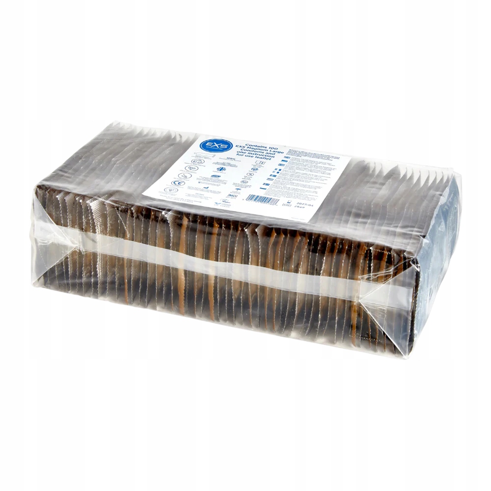 100x Exs Magnum Large Xl Powiększone Dłuższe I Szersze Dodatkowo Nawilżone