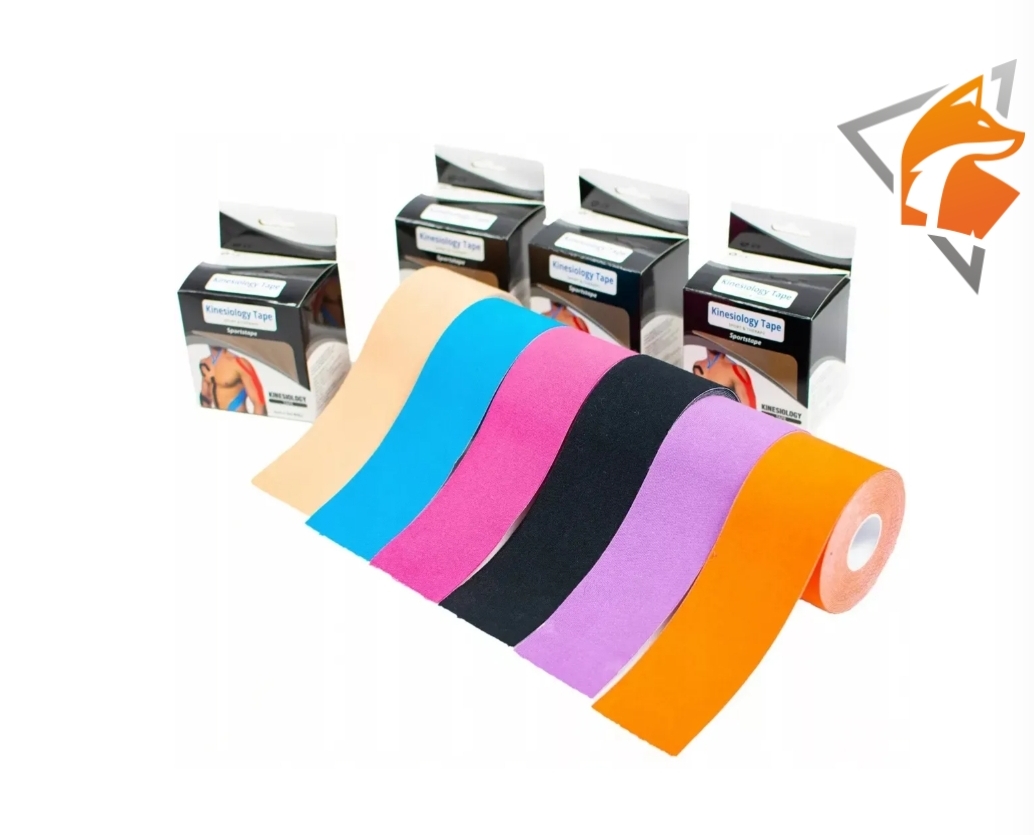 KINESIOTAPING KINESIO PLASTRY TAPE TAŚMA 5M