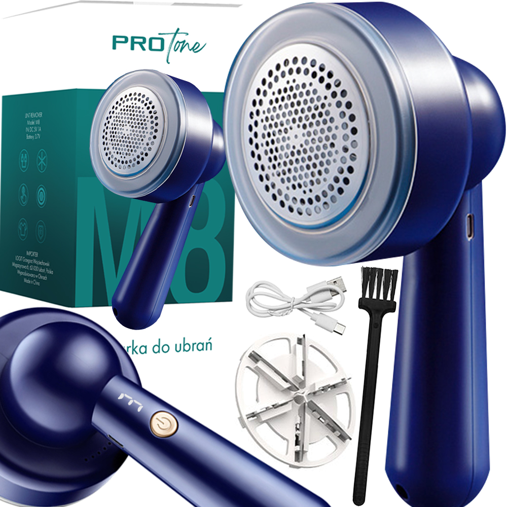 Bezprzewodowa Golarka do Ubrań z Akumulatorem 1200mAh