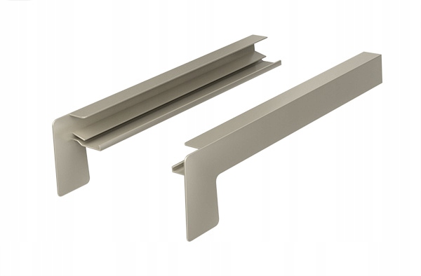 BOCZKI ALU DO PAR. PROSTYCH DĄB BIELONY 17,5cm