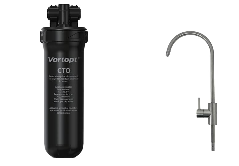 System filtracji wody Vortopt Q8-C1, 19 000 galonów, 2 filtry