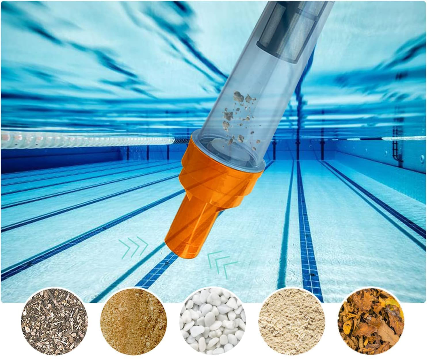 UŻYWANE Odkurzacz basenowy 3w1 PoolyPoly 1814 bezprzewodowy ręczny