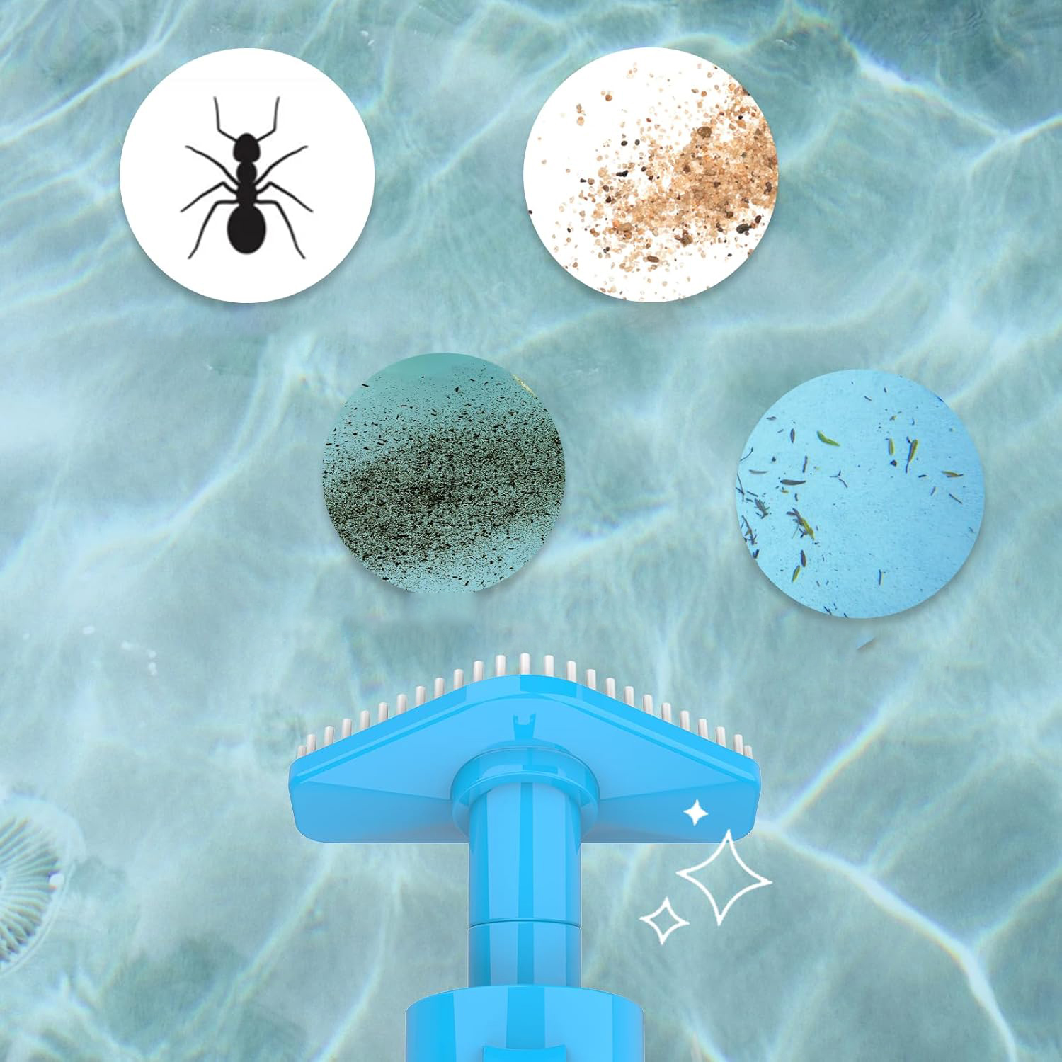 Odkurzacz basenowy PoolyPoly 1822 3w1 bezprzewodowy do basenu spa i jacuzzi