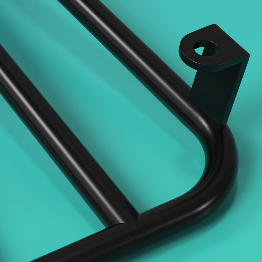 Bagażnik motocyklowy Artudatech do Vespa GT GTS GTV 125-300 czarny matowy