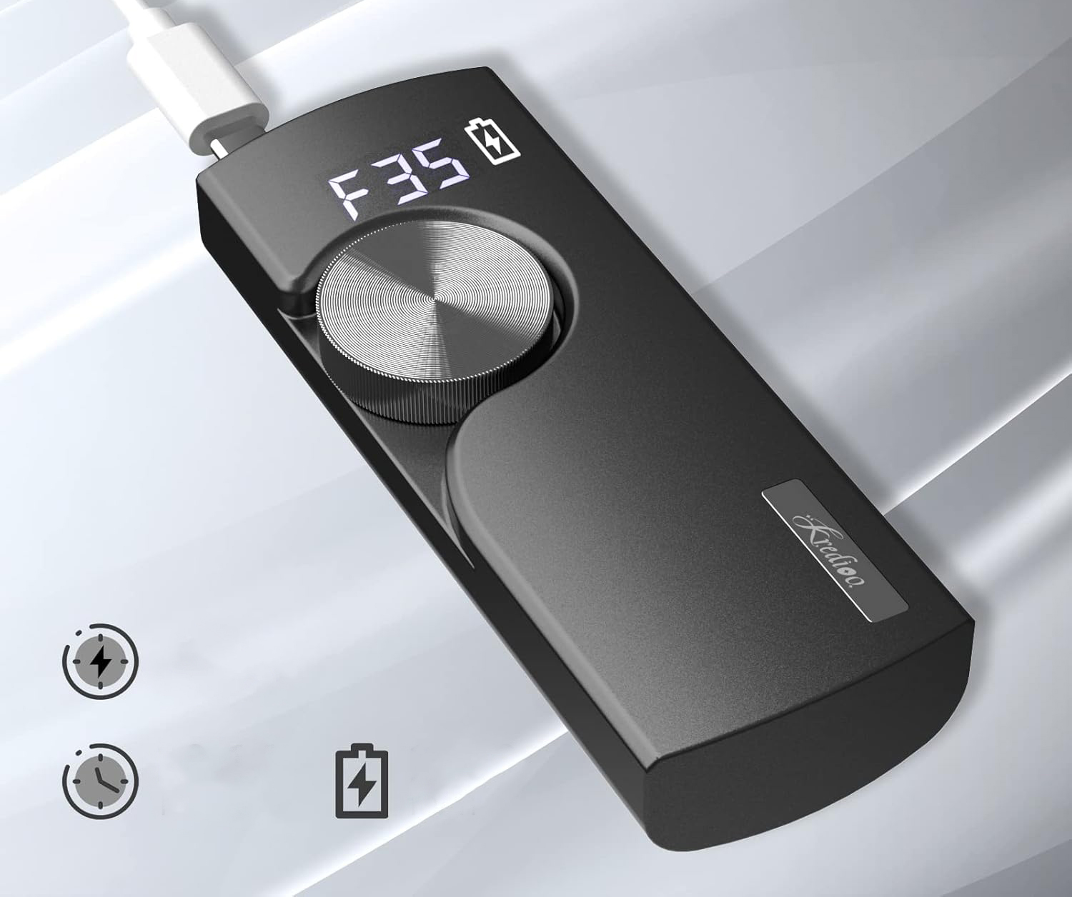 Frezarka profesjonalna do paznokci Kredioo 302 z 7 wiertłami