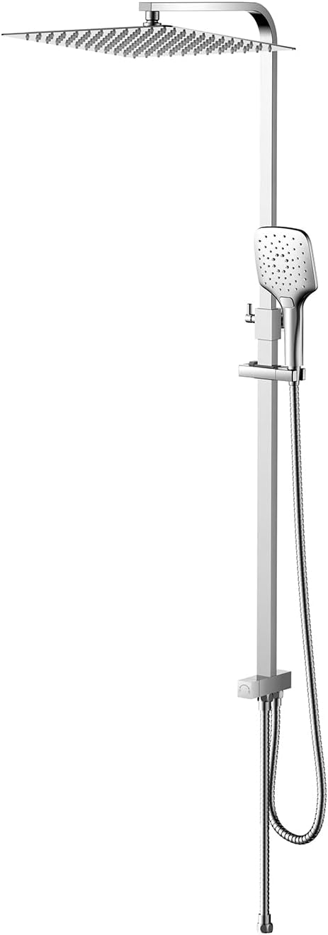 System prysznicowy KOMIRO kwadratowy 30x30 cm z deszczownicą (z defektem)