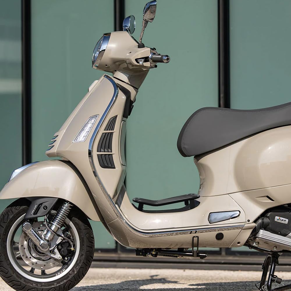 Bagażnik motocyklowy Artudatech do Vespa GT GTS GTV 125-300 czarny matowy