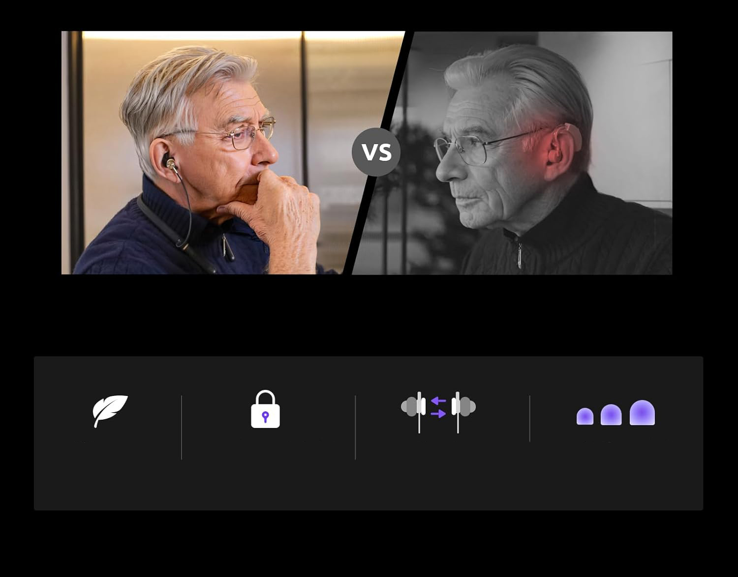 Aparat słuchowy NEARITY TC1600-15Y Bluetooth z redukcją szumów 5 trybów