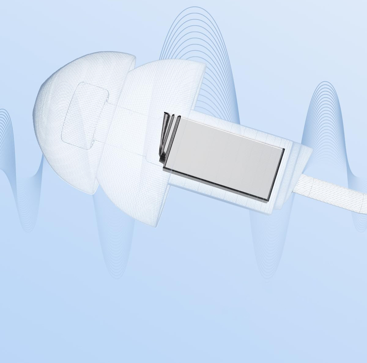 Aparat słuchowy wzmacniacz słuchu Delmicure VHP-1704 regulacja POWYSTAWOWY