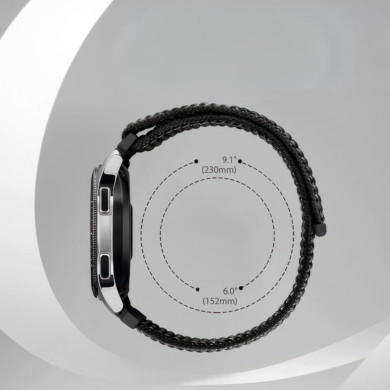 Paski do zegarka nylonowe 3 szt 20mm oddychające miękkie komfortowe