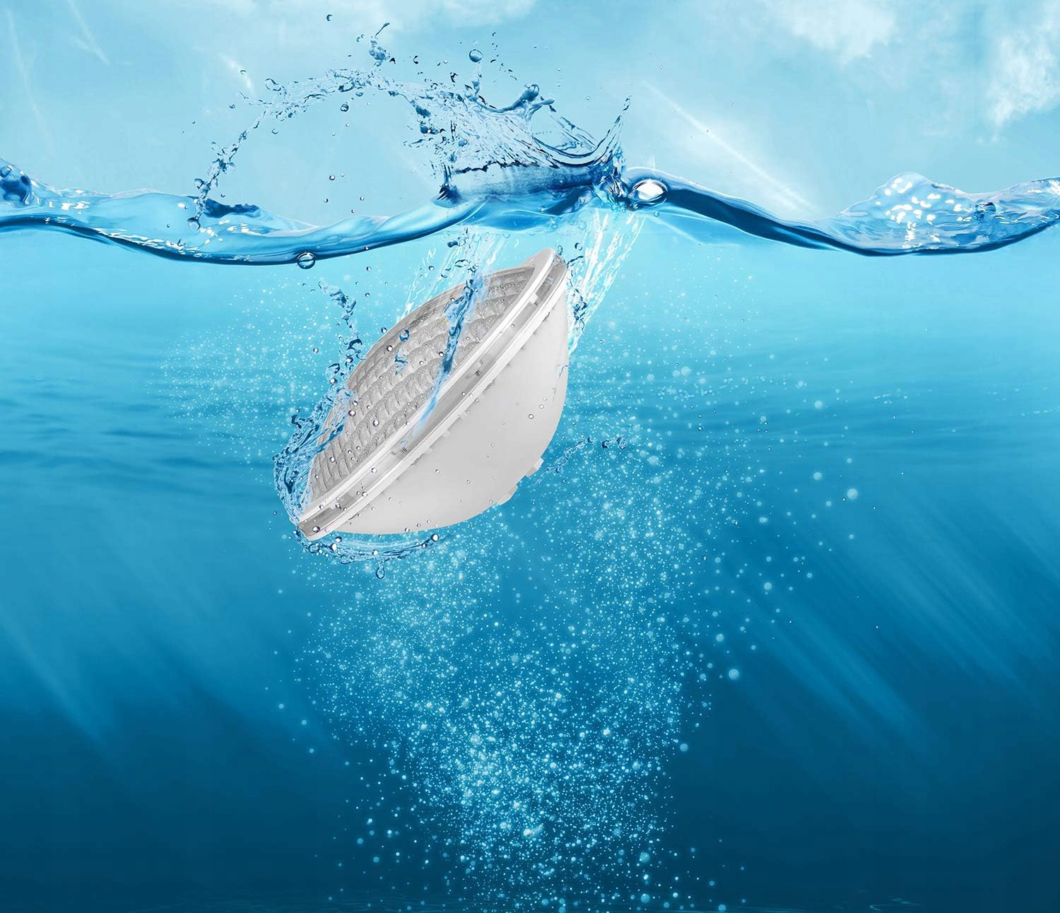 Lampa basenowa LED LyLmLe PAR56 R-PL02-CD20W 12V  RGB 20W 2 sztuki