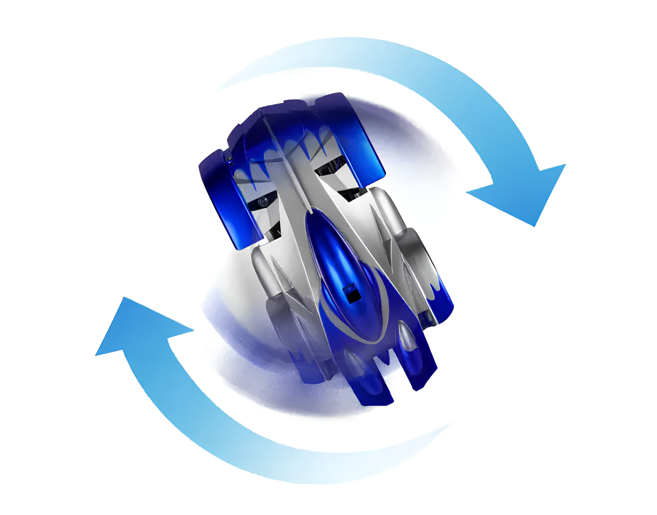 Samochodzik RC jeżdżący po ścianach i suficie (15x8x4,3 cm)