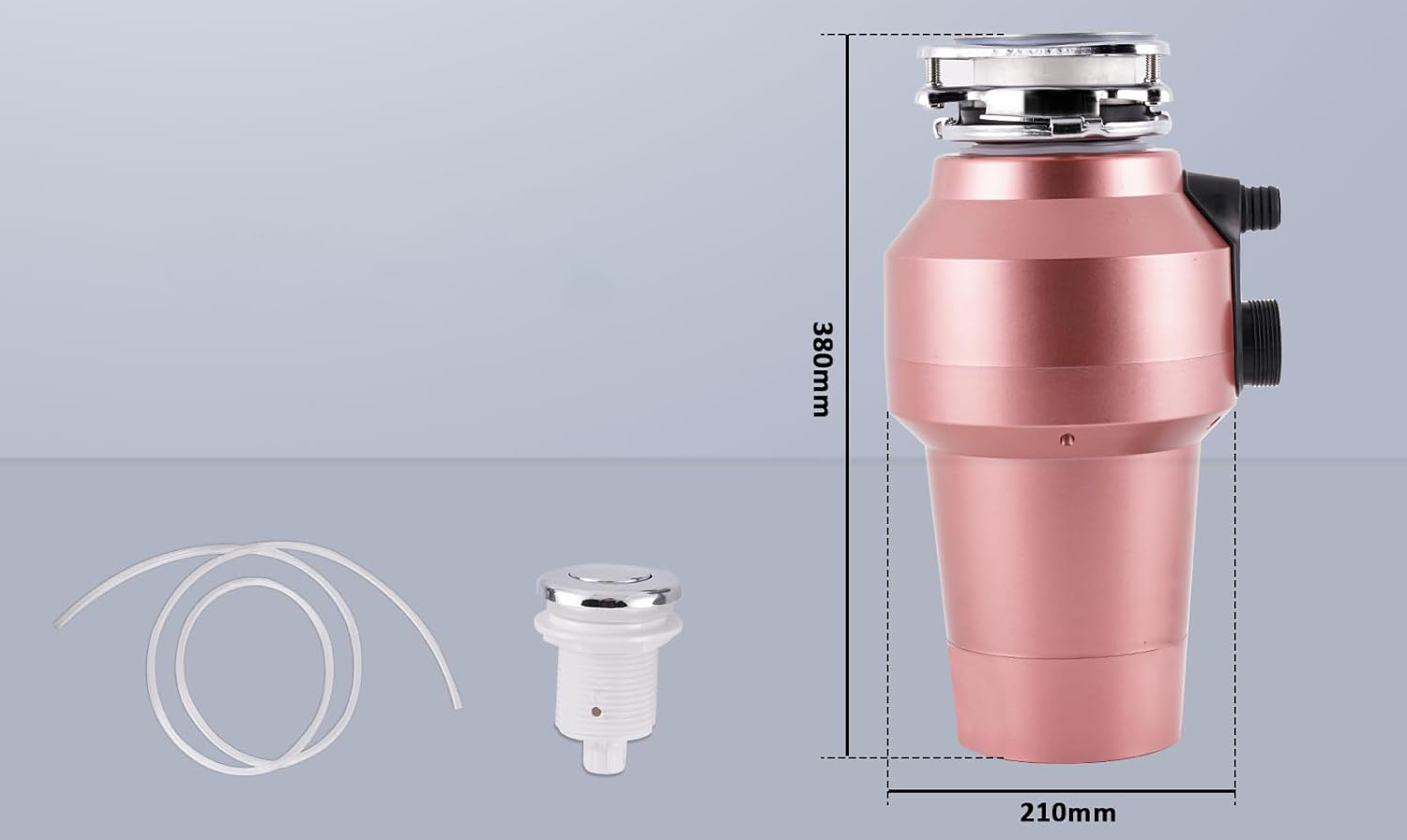 USZKODZONY Rozdrabniacz odpadów kuchennych BAOSHISHAN, 1200 ml, 560 W