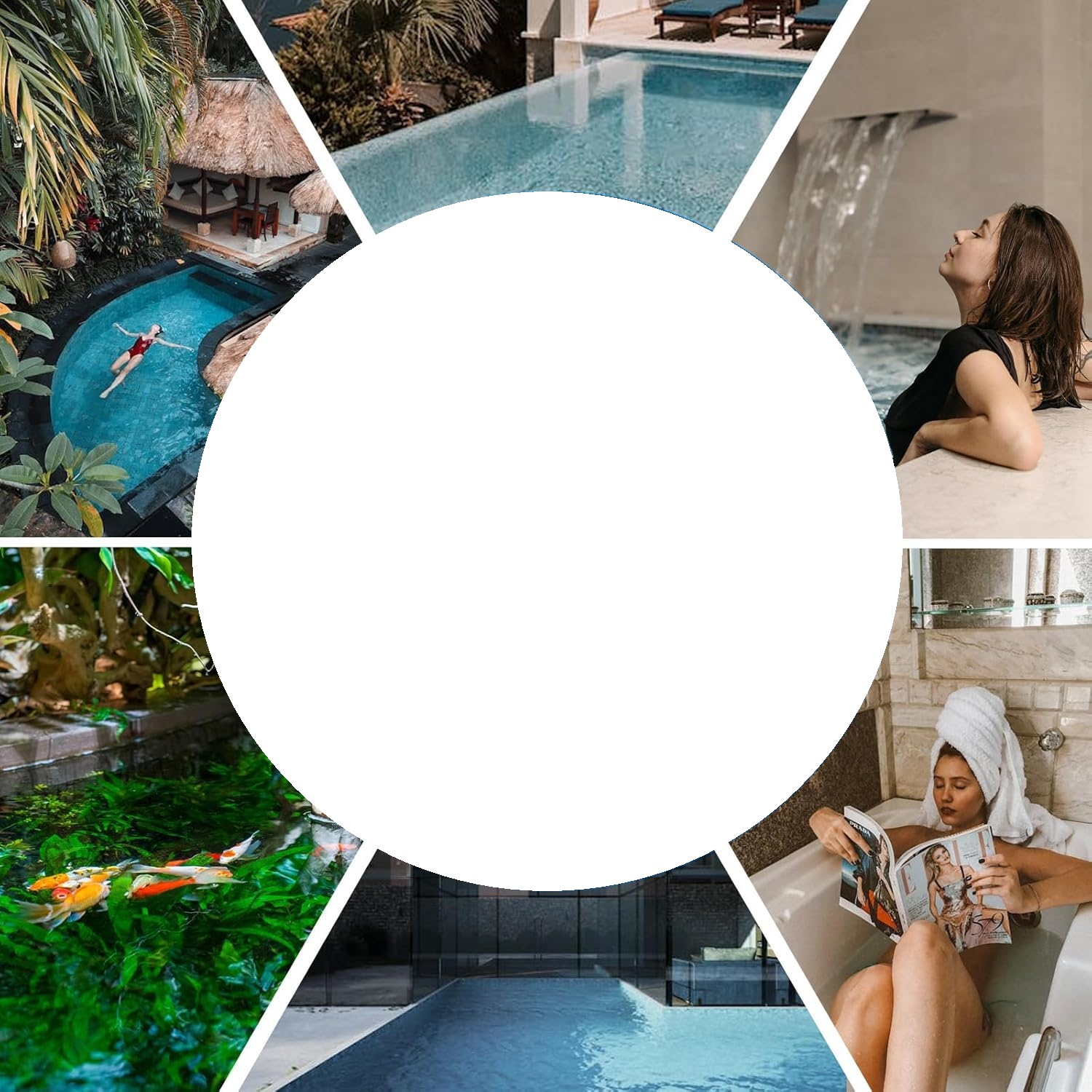 UŻYWANE Miernik jakości wody RA-YCM tester 7w1: Cl pH sól temp ORP EC TDS