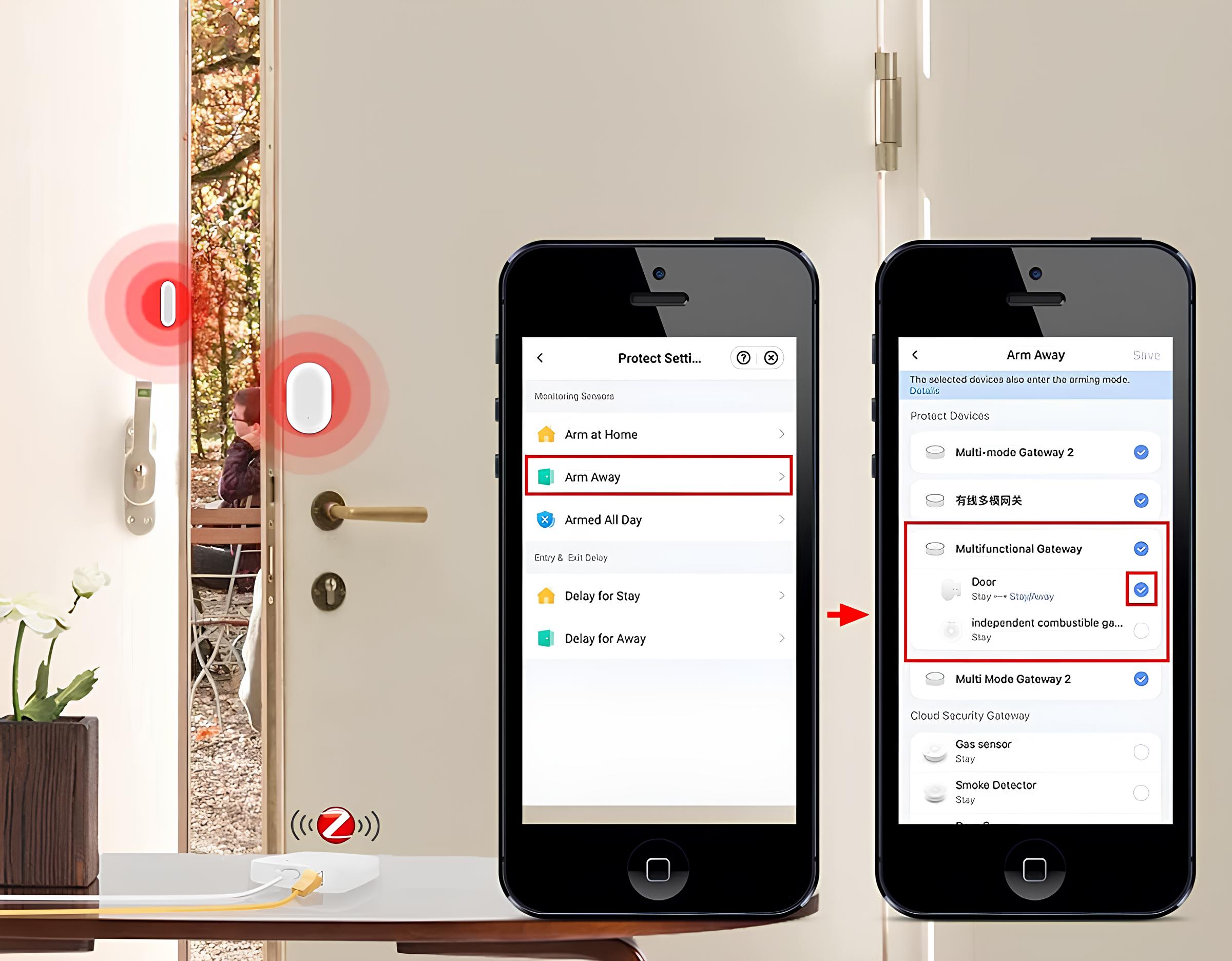 Inteligentny koncentrator domowy MOES M-HUB-MG, WiFi 2,4 GHz z aplikacją