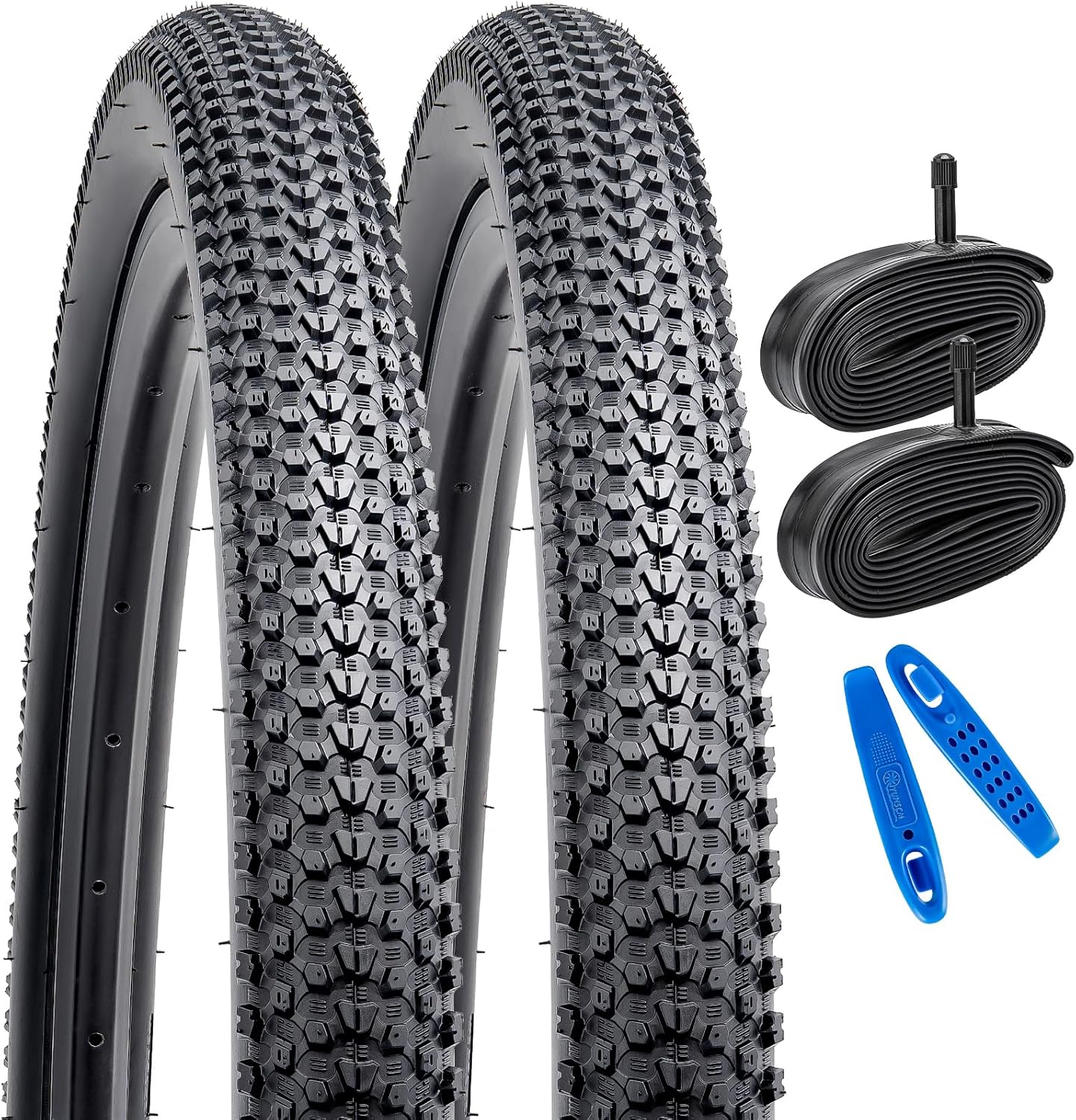 Opony rowerowe 24" YUNSCM ‎Yun16 2szt + dętki do roweru górskiego/off-road