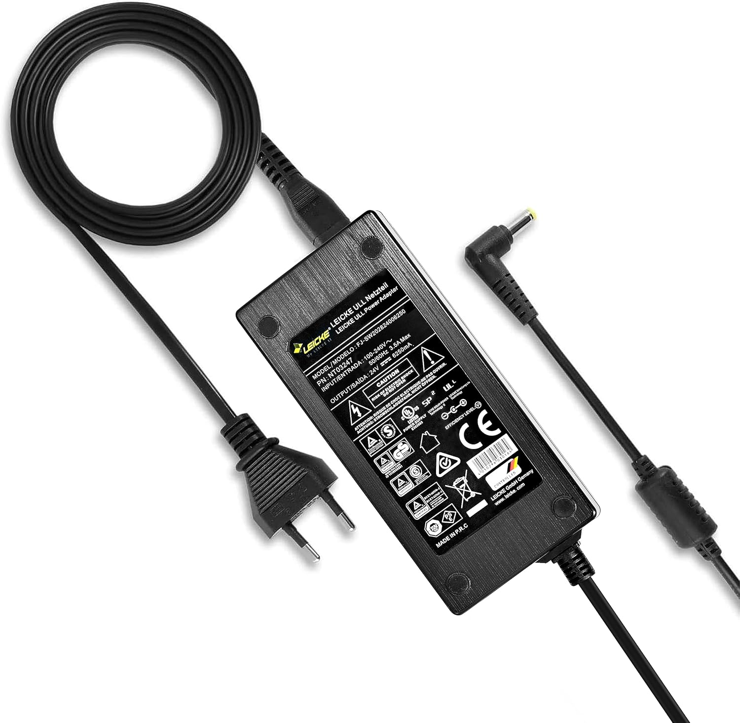 Zasilacz sieciowy 150 W 24 V 5,5 x 2,5 mm do monitorów LCD NAS i pasków LED