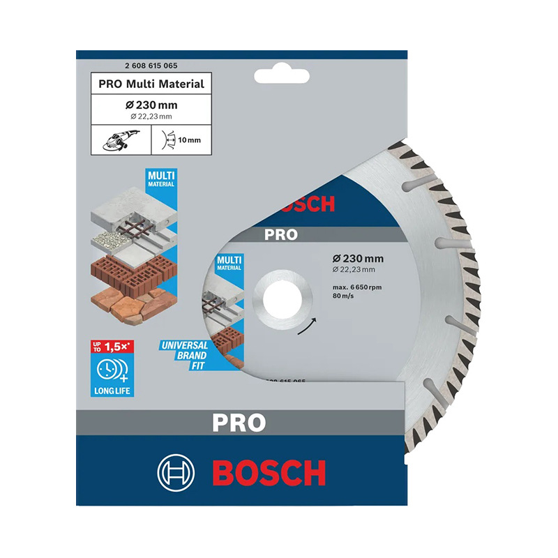 Tarcza diamentowa BOSCH 230mm segmentowa, profesjonalna, uniwersalna