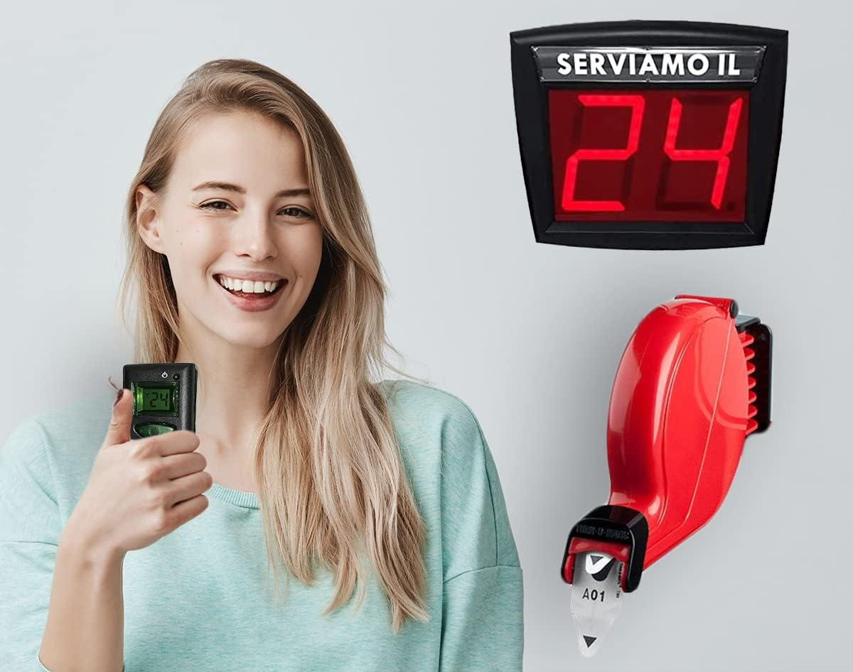 NIEKOMPLETNY Kontrola dostępu Impretech zestaw z wyświetlaczem 10 000 kart