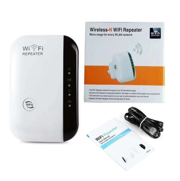 Repeater Wi-Fi wzmacniacz sygnału do 2500 sq.ft dla 45+ urządzeń