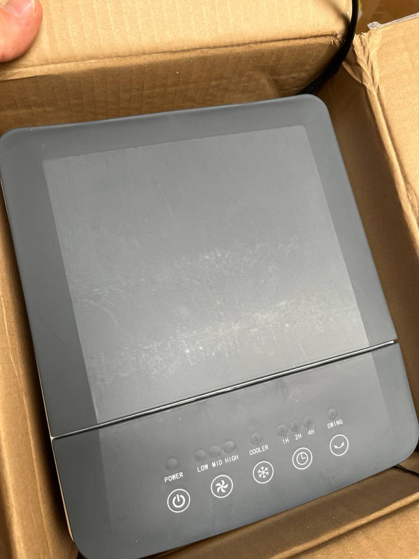 UŻYWANE Klimatyzator przenośny wodny 60W bez rury 6L z pilotem i timerem 7h