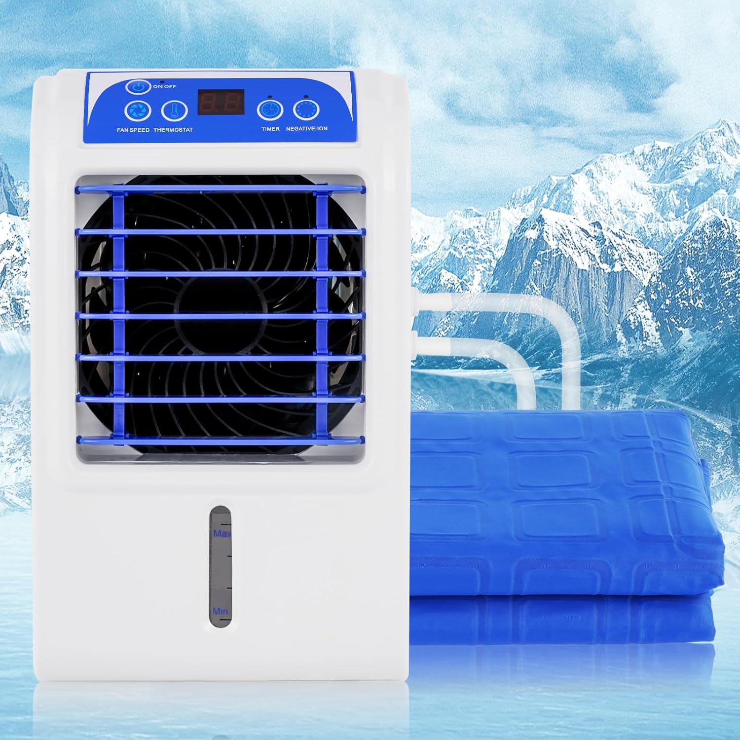 System chłodzenia materaca YJINGRUI LM-SL406, 1,7-3 l, 1,6 m x 0,7 m