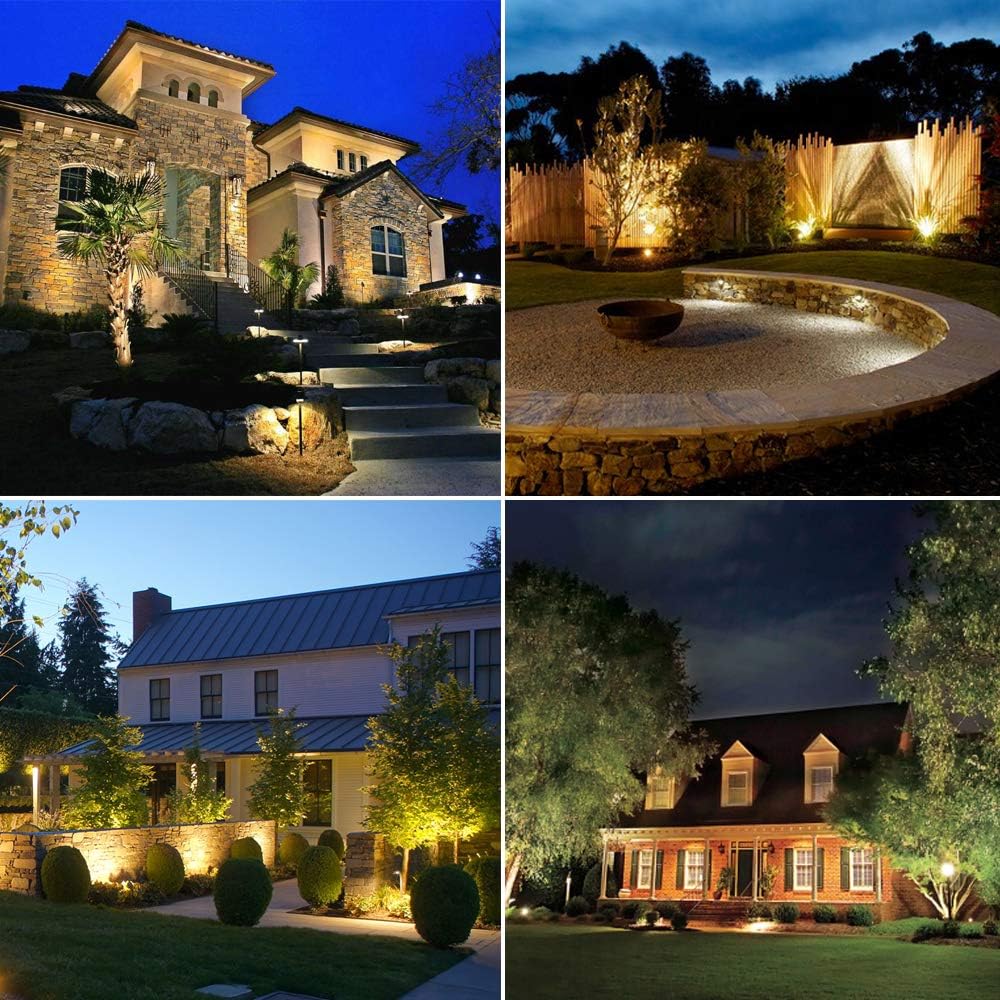 Oprawa wpuszczana do ogrodu Dailyart 3W ciepła biała IP65 4 szt POWYSTAWOWY