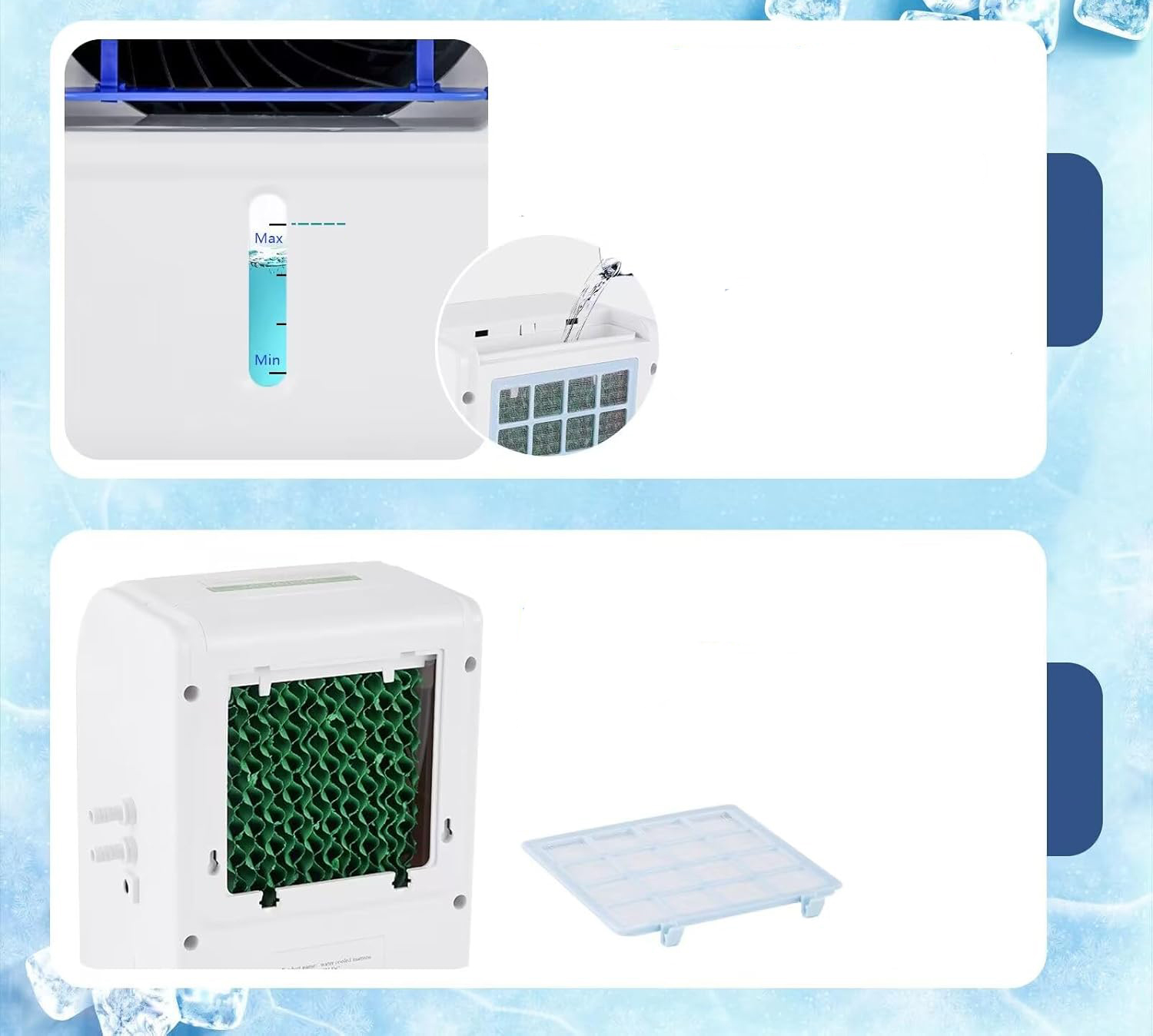 System chłodzenia materaca YJINGRUI LM-SL406, 1,7-3 l, 1,6 m x 0,7 m