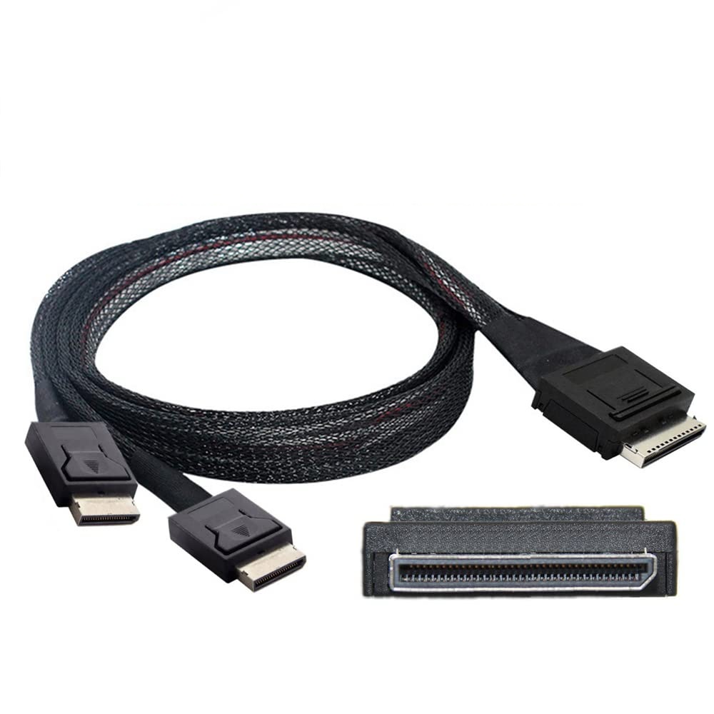 Aktywny kabel danych NFHK OCuLink PCI-Express SFF-8611 8x 8-lane 50 cm