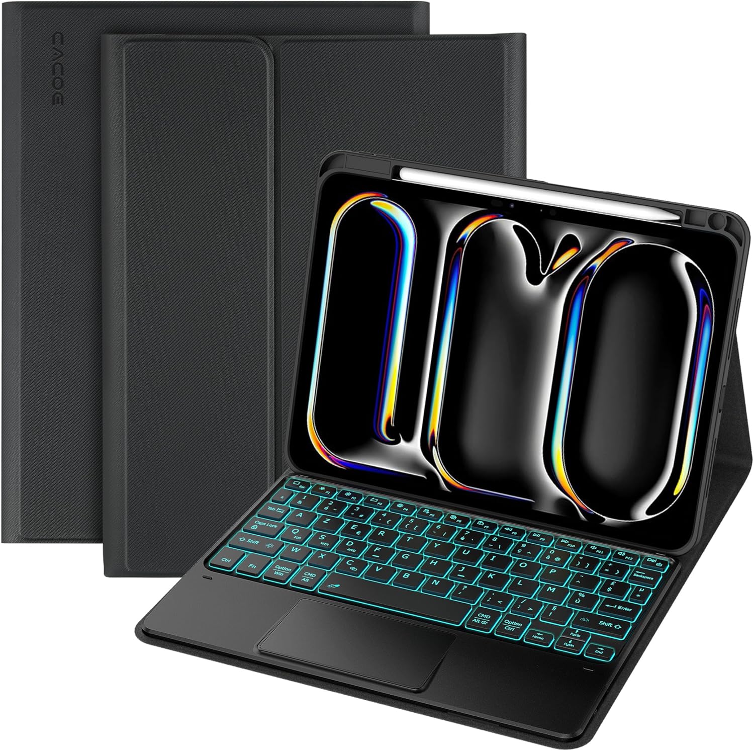UŻYWANE Etui z klawiaturą i touchpadem do iPad Pro 11" M4 2024 CACOE AZERTY