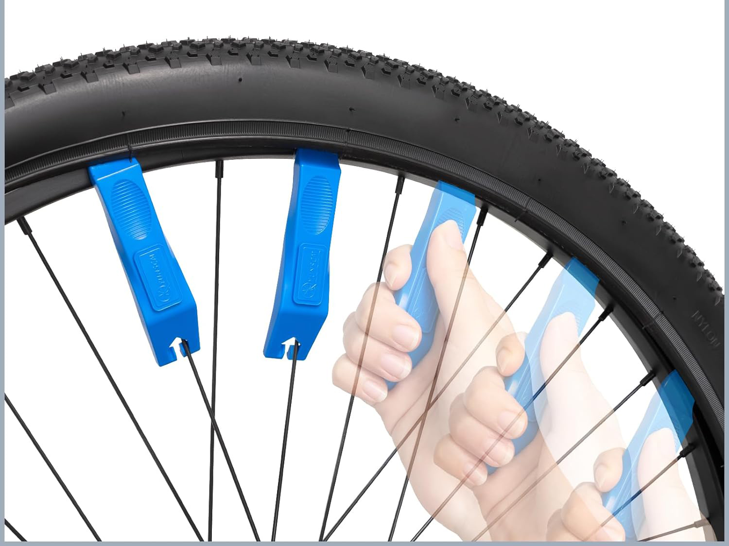 Zestaw 2 opon rowerowych YunSCM 26x2.0 z dętkami AV 32 mm do MTB