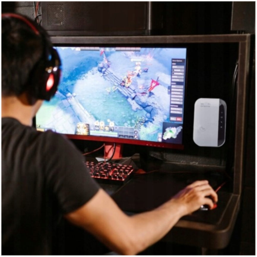 Repeater Wi-Fi wzmacniacz sygnału do 2500 sq.ft dla 45+ urządzeń