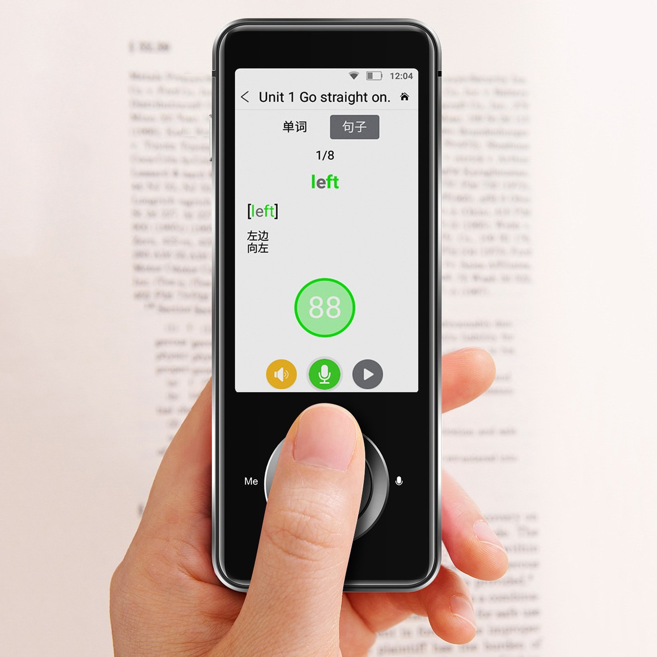 Przenośny tłumacz Smart Translator M9, 107 języków, WI-FI, Bluetooth