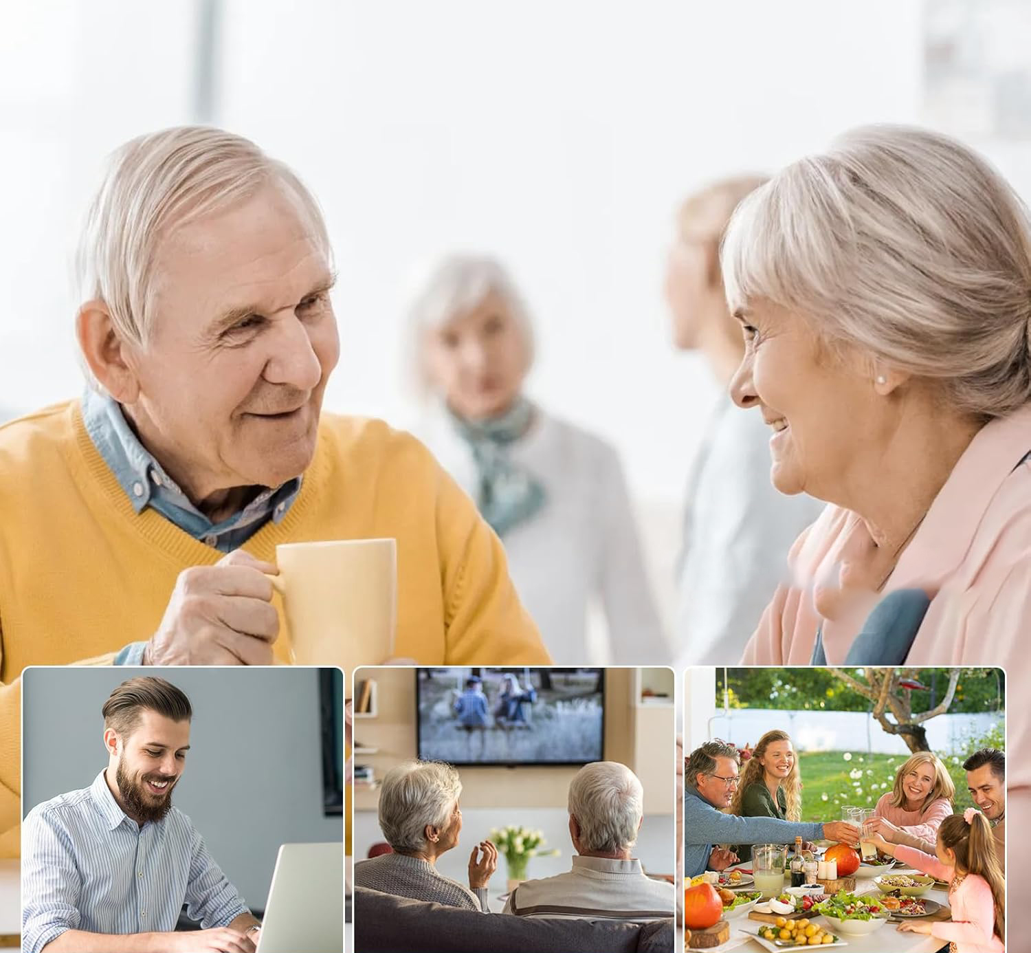 UŻYWANE/NIEKOMPLETNY Aparat słuchowy JYYRC VHP-1633 dla dorosłych/seniorów